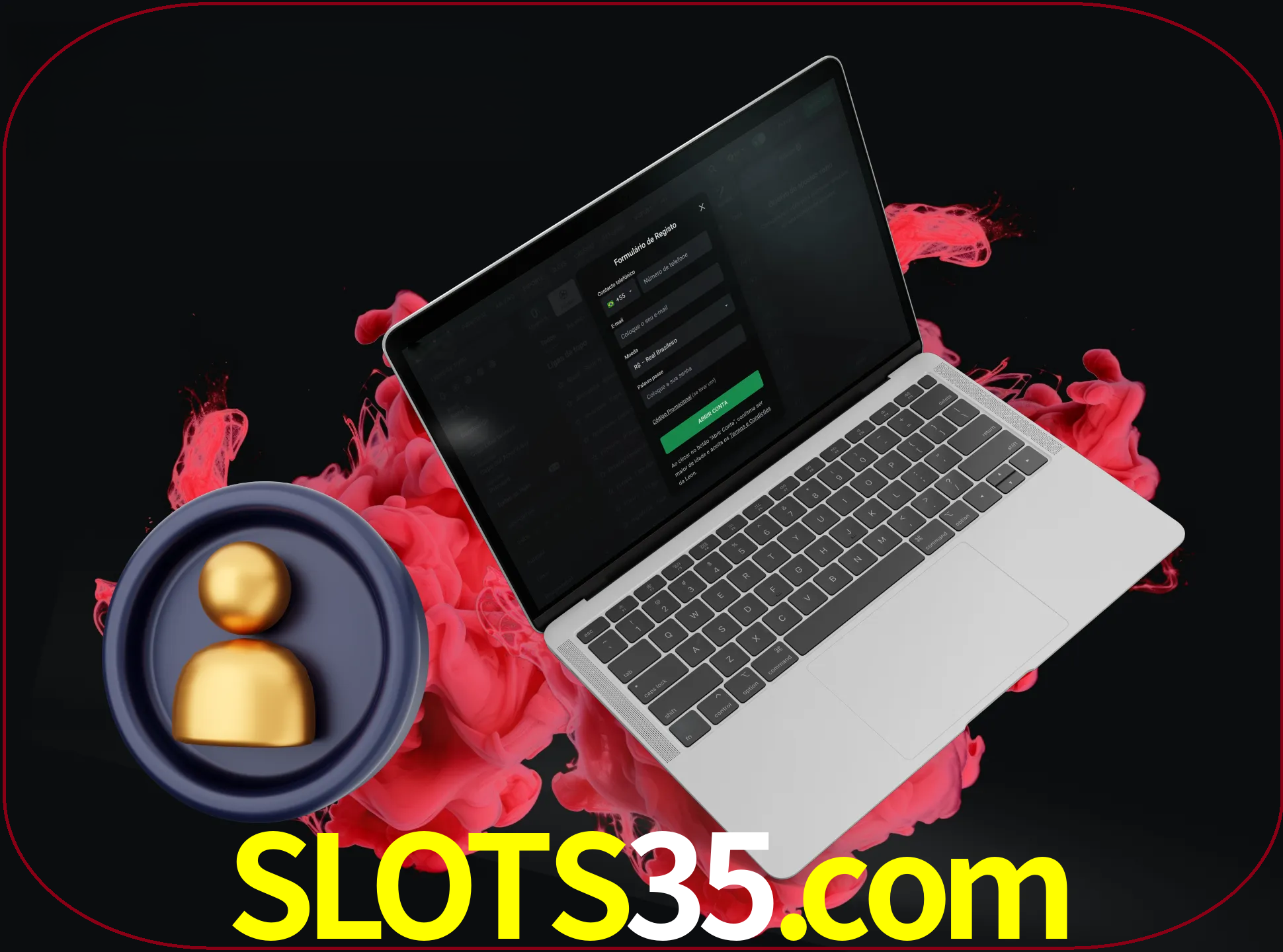 No cabeçalho do site slots35, clique no botão que o levará a um formulário especial onde terá de introduzir as suas informações actuais.
