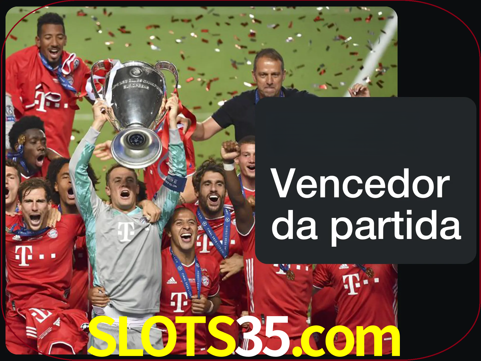 Aposte no vencedor e ganhe uma grande quantia de dinheiro.