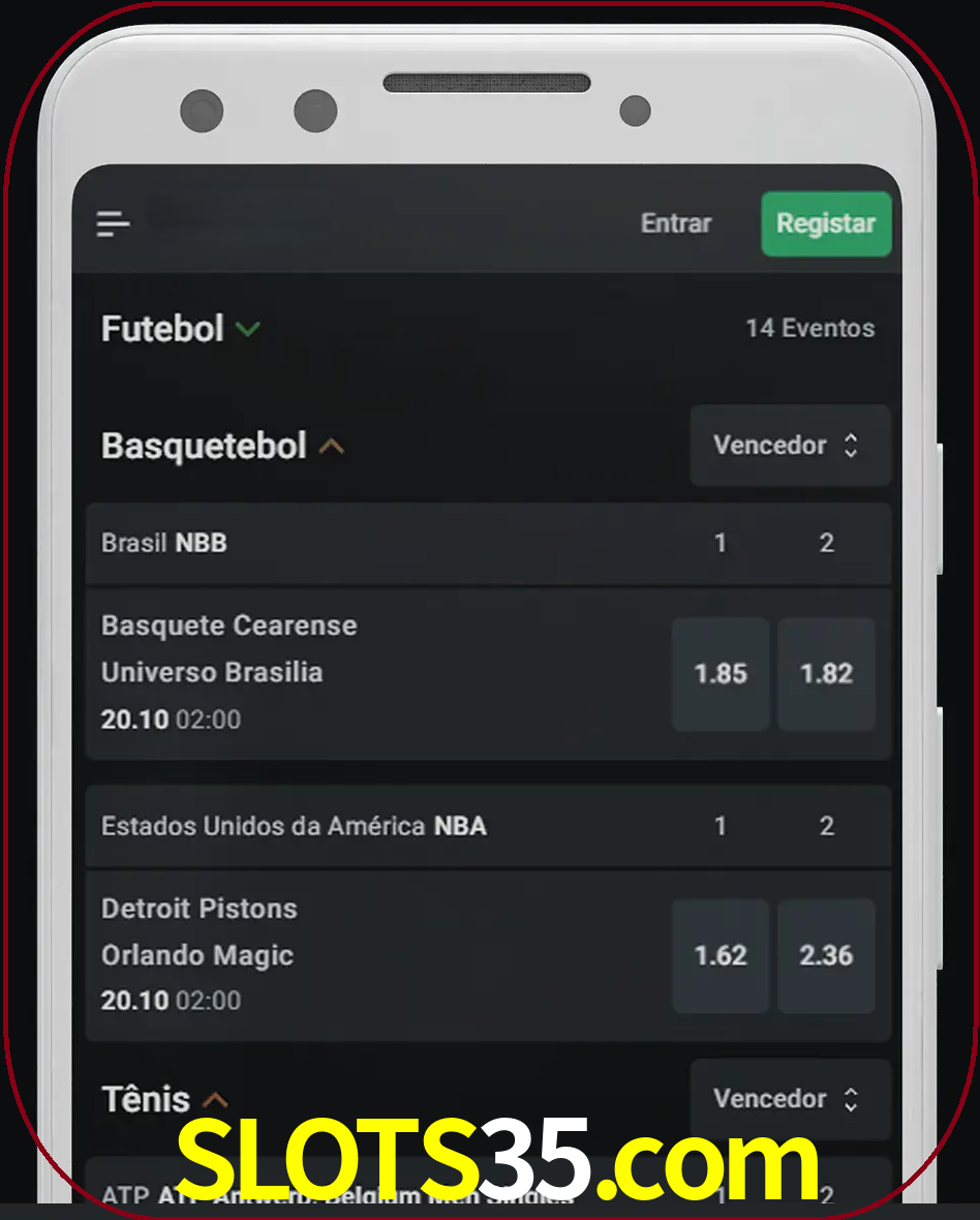 Aposte e assista aos esportes em formato ao vivo.