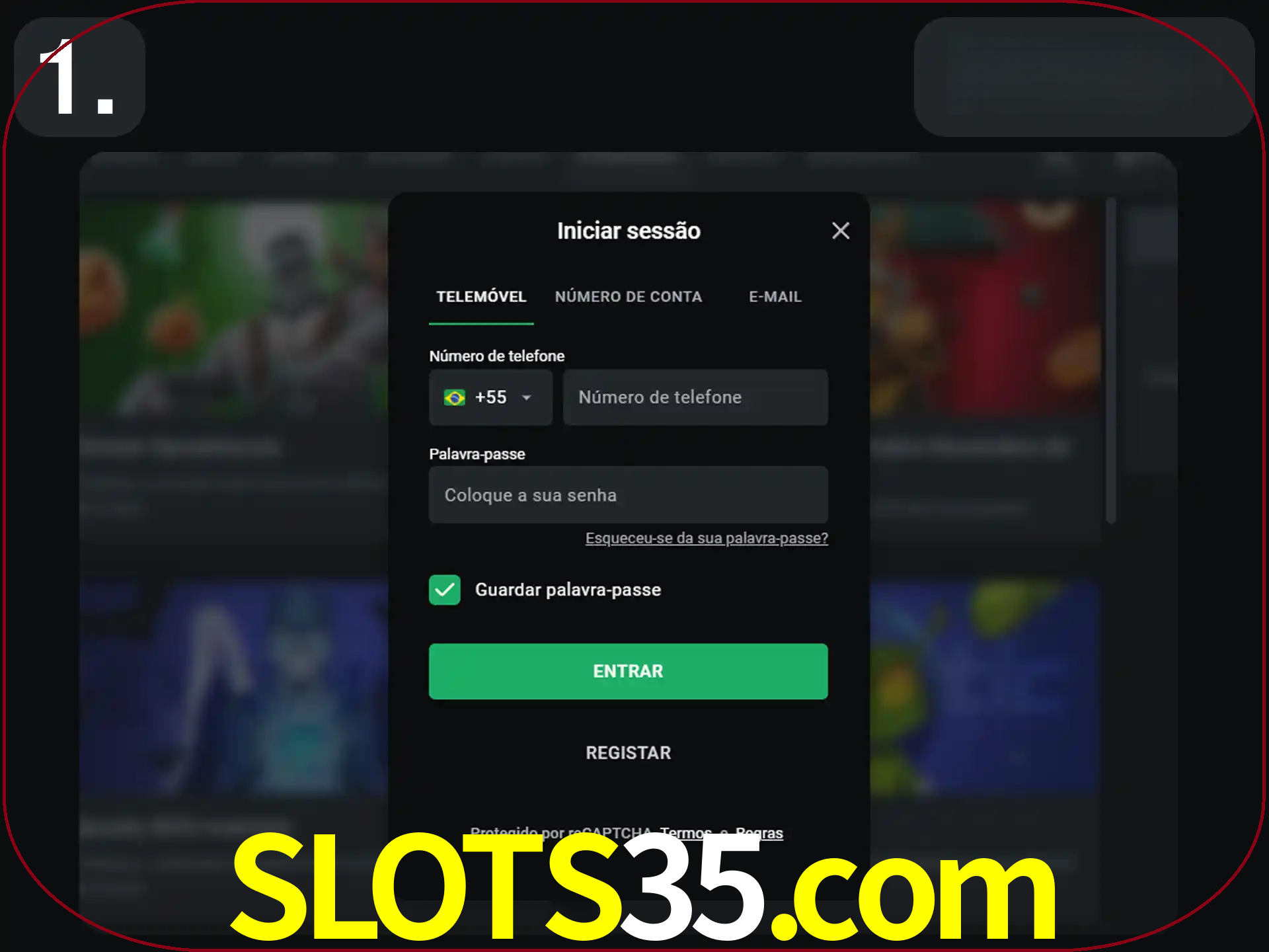 Acesse o site.