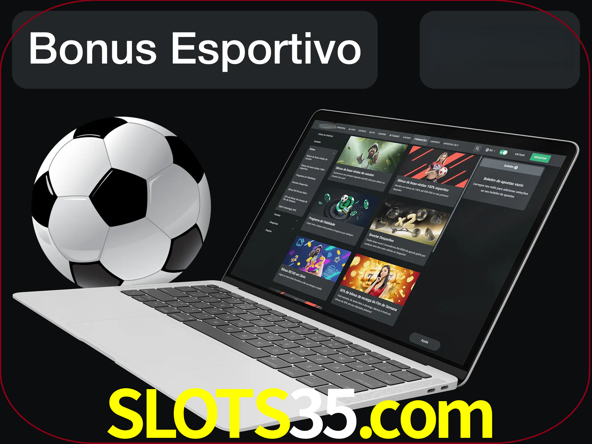 Antes de começar a apostar, use o bônus esportivo.